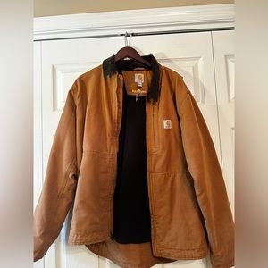 NWT Carhartt Men’s Coat/ fleece lined